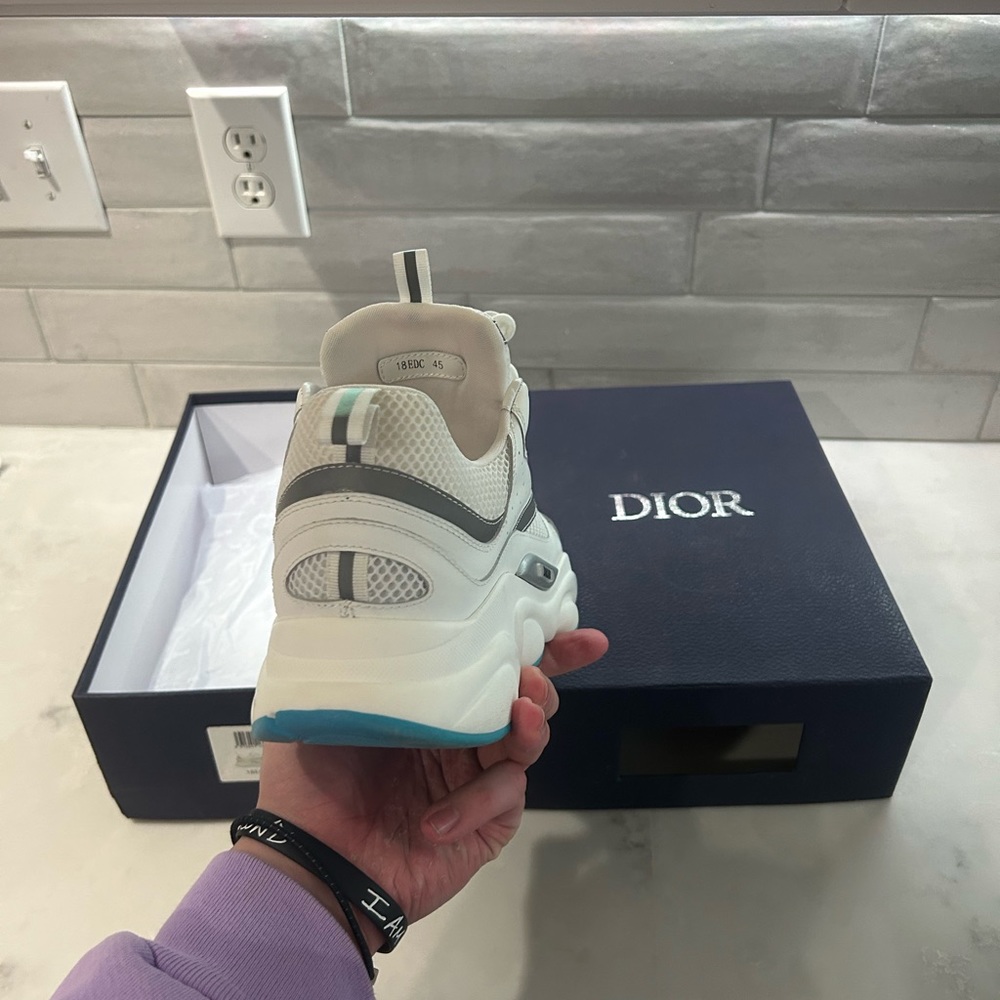 DIOR B22, Silver/Blue, size 45 Eu/ 11us. - Picture 3 of 8